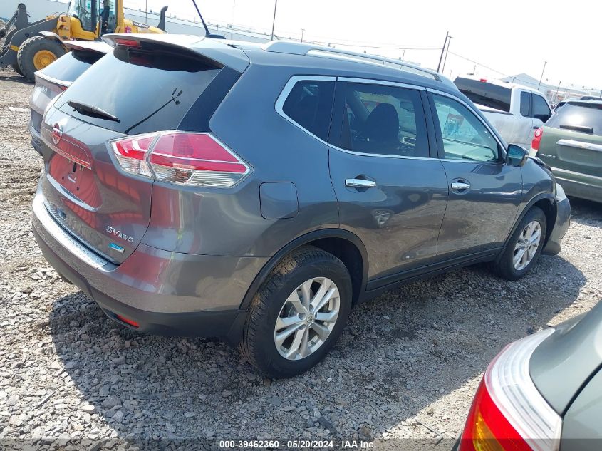 2014 Nissan Rogue Sv VIN: 5N1AT2MV4EC830513 Lot: 39462360