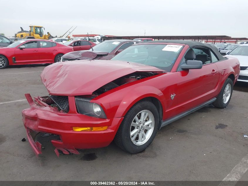 2009 Ford Mustang V6/V6 Premium VIN: 1ZVHT84N995108158 Lot: 39462362