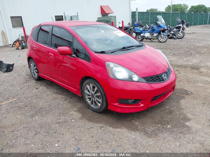 2013 Honda Fit Sport VIN: JHMGE8H54DC045993 Lot: 39462363