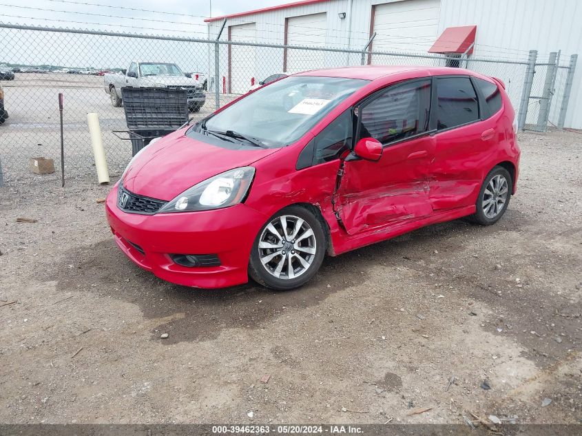 2013 Honda Fit Sport VIN: JHMGE8H54DC045993 Lot: 39462363