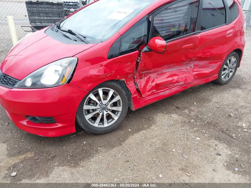 2013 Honda Fit Sport VIN: JHMGE8H54DC045993 Lot: 39462363