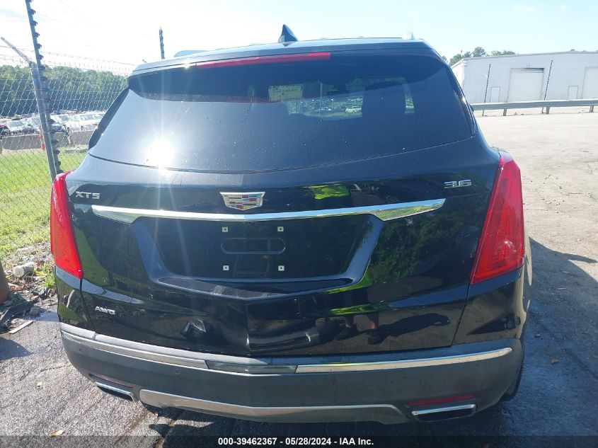 2017 Cadillac Xt5 Platinum VIN: 1GYKNFRS2HZ218167 Lot: 39462367