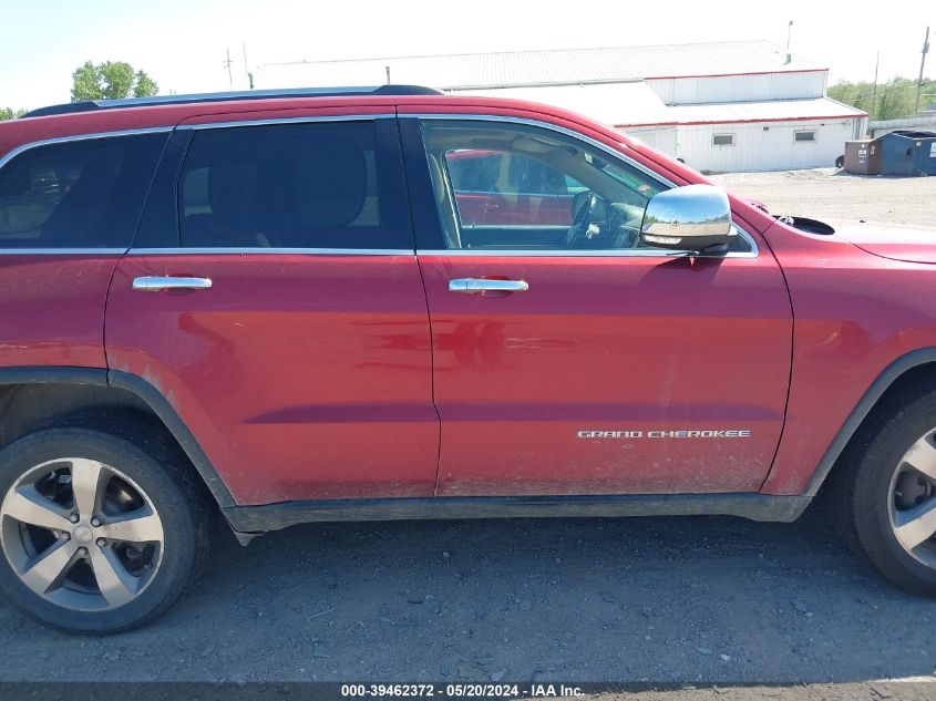 2014 Jeep Grand Cherokee Limited VIN: 1C4RJFBG1EC132935 Lot: 39462372