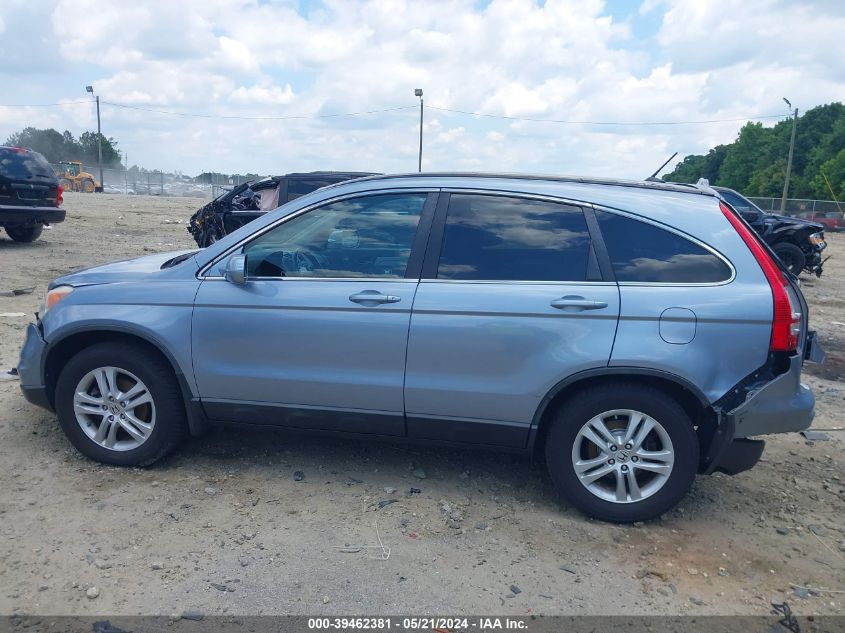 2010 Honda Cr-V Ex-L VIN: 5J6RE4H70AL025105 Lot: 39462381