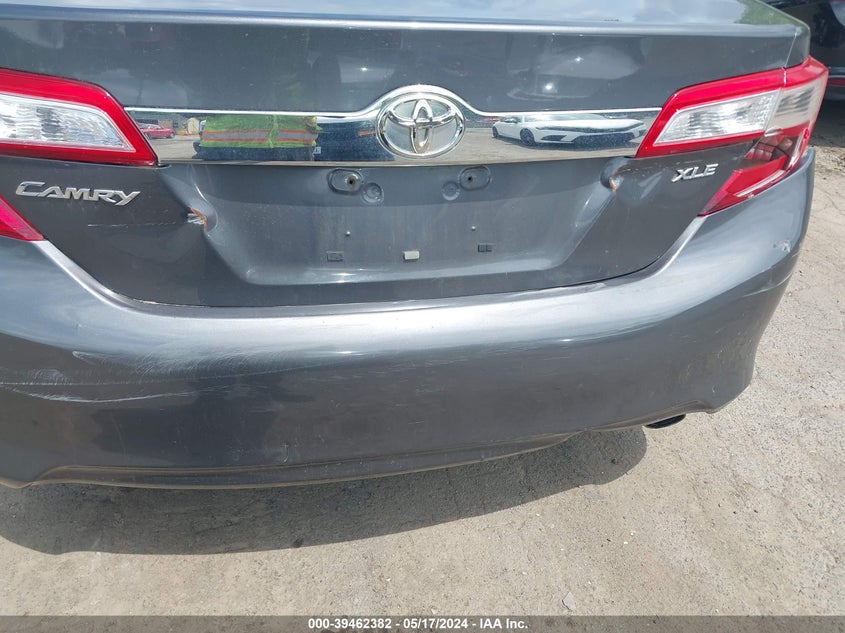 2012 Toyota Camry Xle VIN: 4T4BF1FK3CR192101 Lot: 39462382
