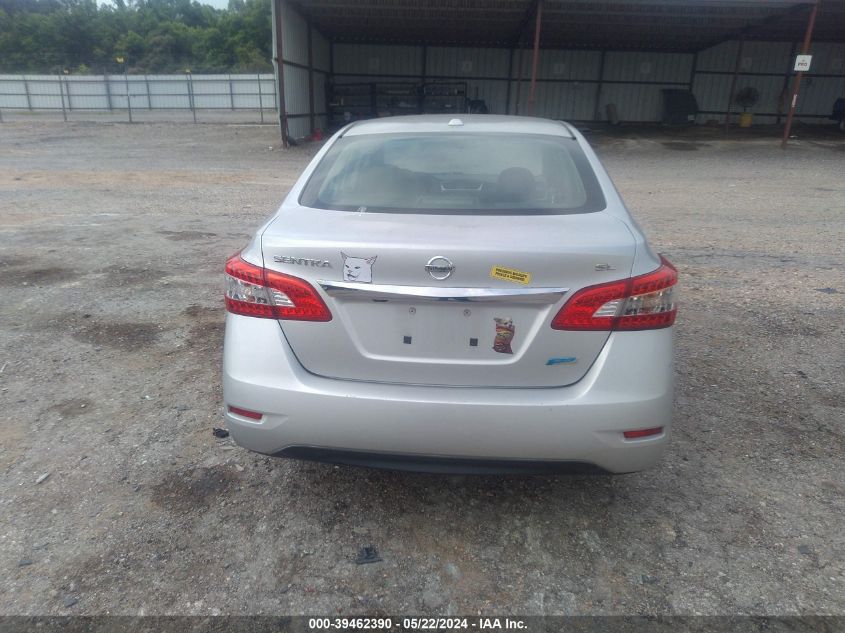 2013 Nissan Sentra Sl VIN: 3N1AB7AP2DL656229 Lot: 39462390