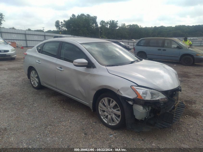 2013 Nissan Sentra Sl VIN: 3N1AB7AP2DL656229 Lot: 39462390