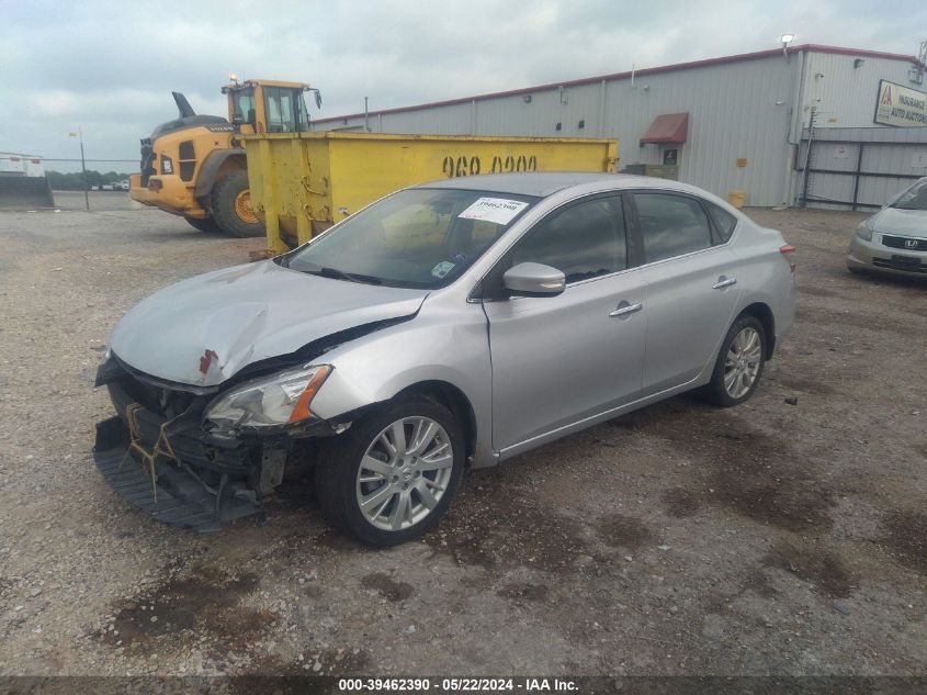 2013 Nissan Sentra Sl VIN: 3N1AB7AP2DL656229 Lot: 39462390