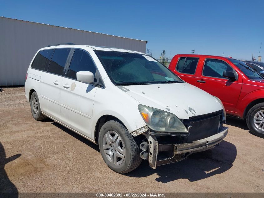 2007 Honda Odyssey Ex-L VIN: 5FNRL38787B095260 Lot: 39462392