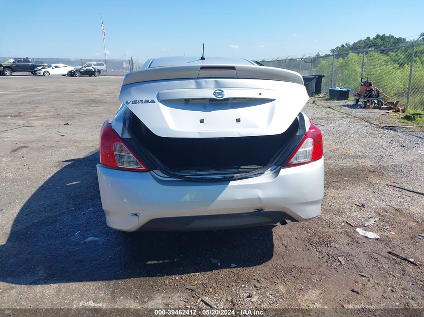 2019 Nissan Versa 1.6 S+ VIN: 3N1CN7AP7KL873885 Lot: 39462412