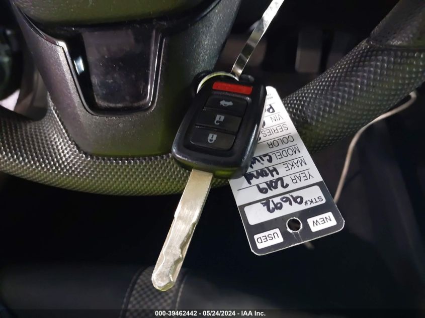 2019 Honda Civic Lx VIN: 2HGFC4B61KH302178 Lot: 39462442