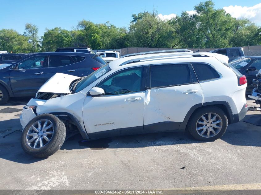 2018 Jeep Cherokee Limited Fwd VIN: 1C4PJLDB5JD554069 Lot: 39462462