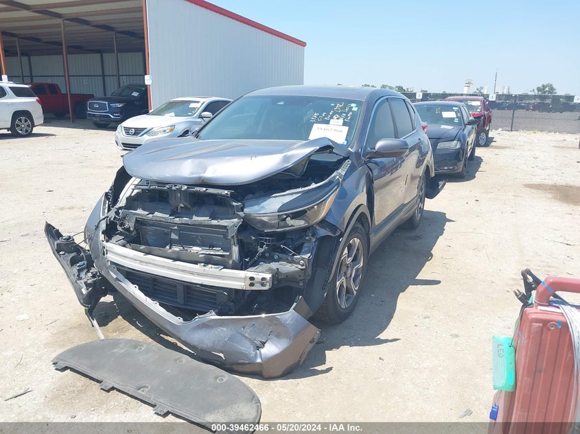 VIN 7FARW1H85JE030141 2018 HONDA CR-V