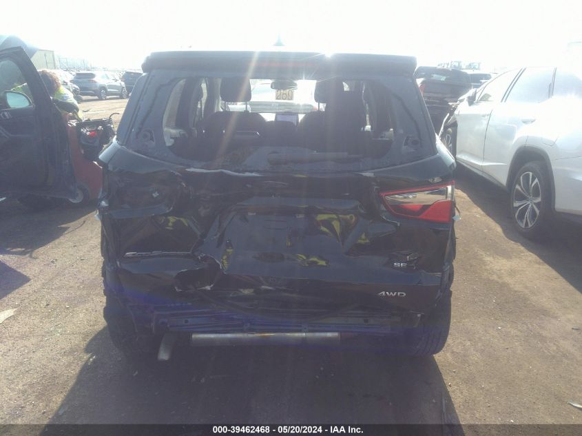 2022 Ford Ecosport Se VIN: MAJ6S3GL2NC460133 Lot: 39462468