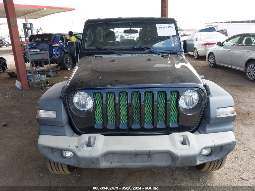 2018 Jeep Wrangler Unlimited Sport S 4X4 VIN: 1C4HJXDG2JW298419 Lot: 39462479