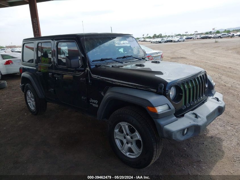 2018 Jeep Wrangler Unlimited Sport S 4X4 VIN: 1C4HJXDG2JW298419 Lot: 39462479