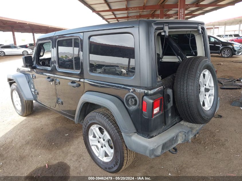 2018 Jeep Wrangler Unlimited Sport S 4X4 VIN: 1C4HJXDG2JW298419 Lot: 39462479