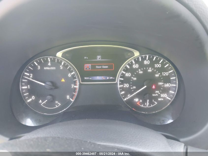 2017 Nissan Altima 2.5 Sl VIN: 1N4AL3AP8HC255021 Lot: 39462487