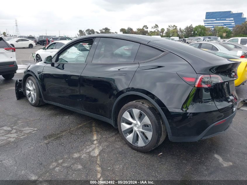 2022 Tesla Model Y Long Range Dual Motor All-Wheel Drive VIN: 7SAYGDEE8NF344763 Lot: 39462492