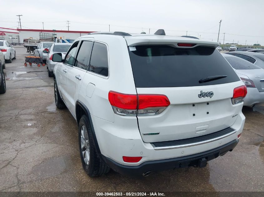 2014 Jeep Grand Cherokee Limited VIN: 1C4RJEBM6EC380095 Lot: 39462503