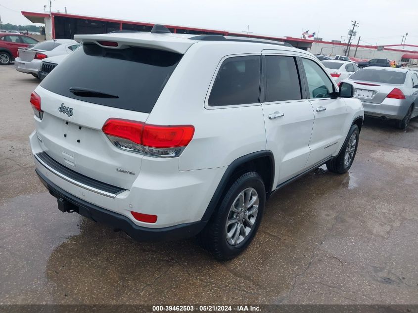 2014 Jeep Grand Cherokee Limited VIN: 1C4RJEBM6EC380095 Lot: 39462503