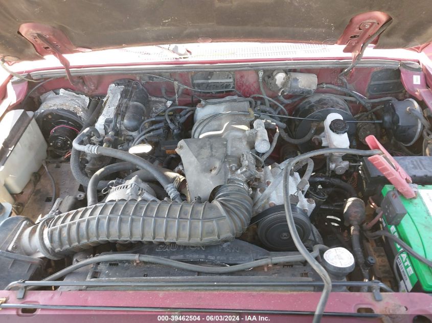 1994 Ford Ranger Super Cab VIN: 1FTCR14X0RPC10781 Lot: 39462504