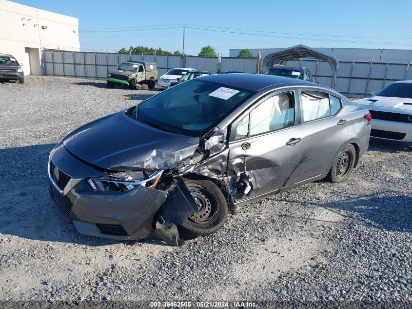 2021 Nissan Versa S Xtronic Cvt VIN: 3N1CN8DV5ML812361 Lot: 39462505