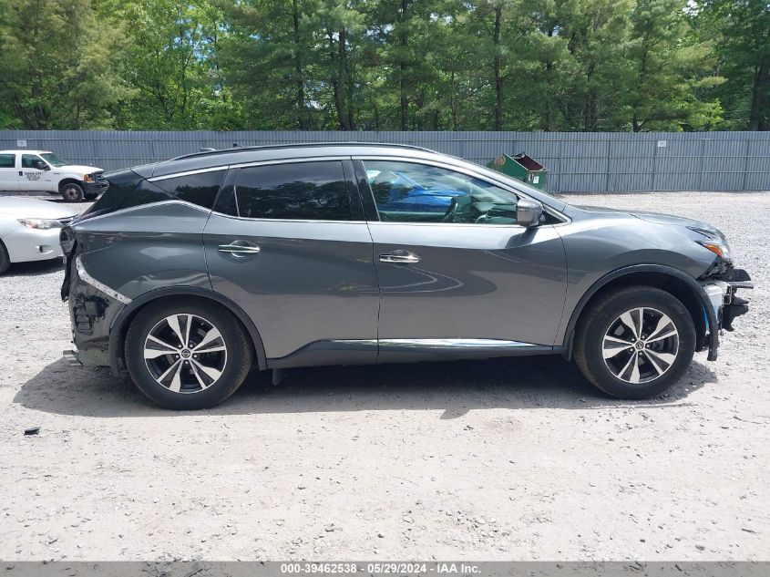 2019 Nissan Murano Sv VIN: 5N1AZ2MSXKN135151 Lot: 39462538