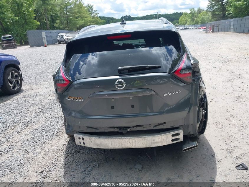 2019 Nissan Murano Sv VIN: 5N1AZ2MSXKN135151 Lot: 39462538