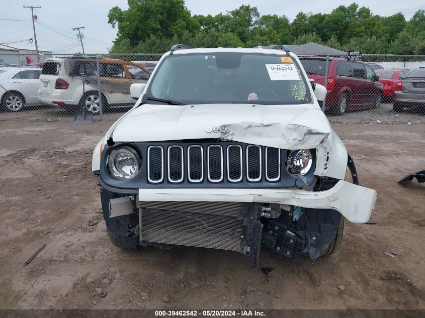 2017 Jeep Renegade Latitude 4X4 VIN: ZACCJBBB8HPG61043 Lot: 39462542