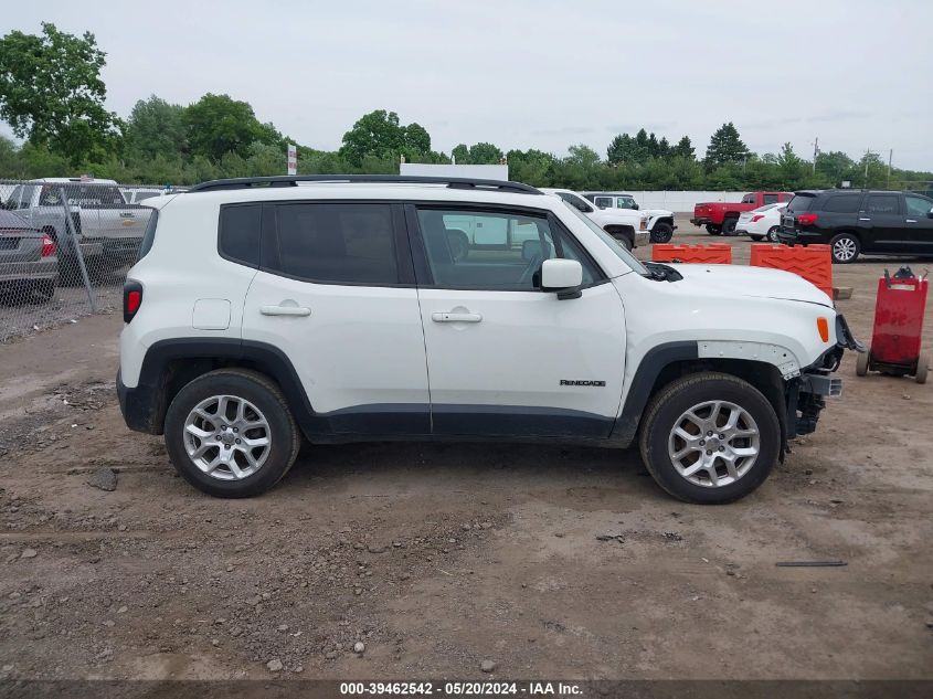 2017 Jeep Renegade Latitude 4X4 VIN: ZACCJBBB8HPG61043 Lot: 39462542