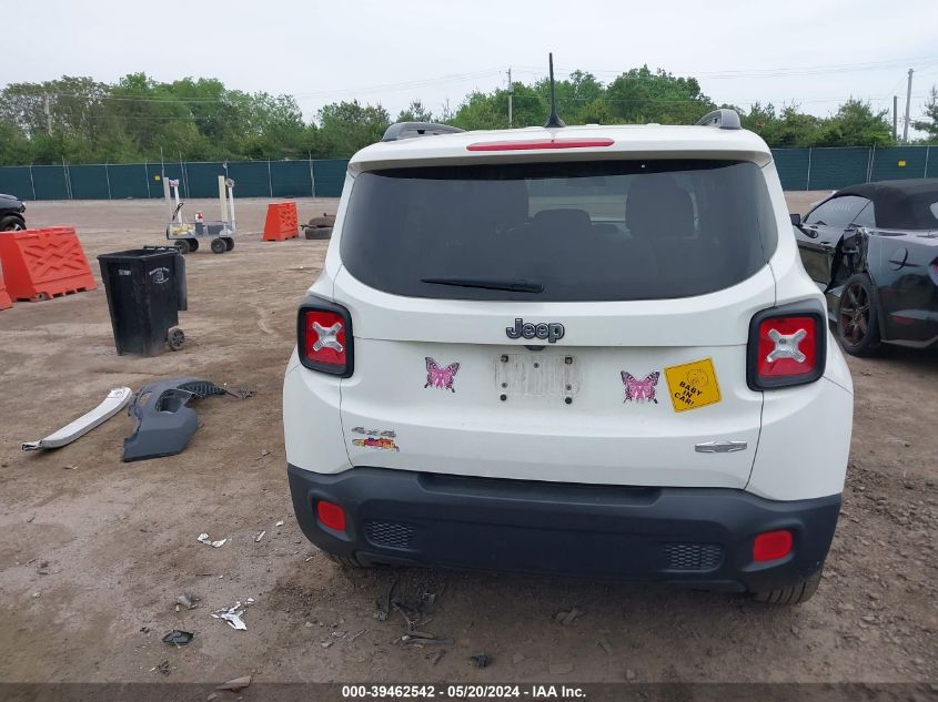 2017 Jeep Renegade Latitude 4X4 VIN: ZACCJBBB8HPG61043 Lot: 39462542