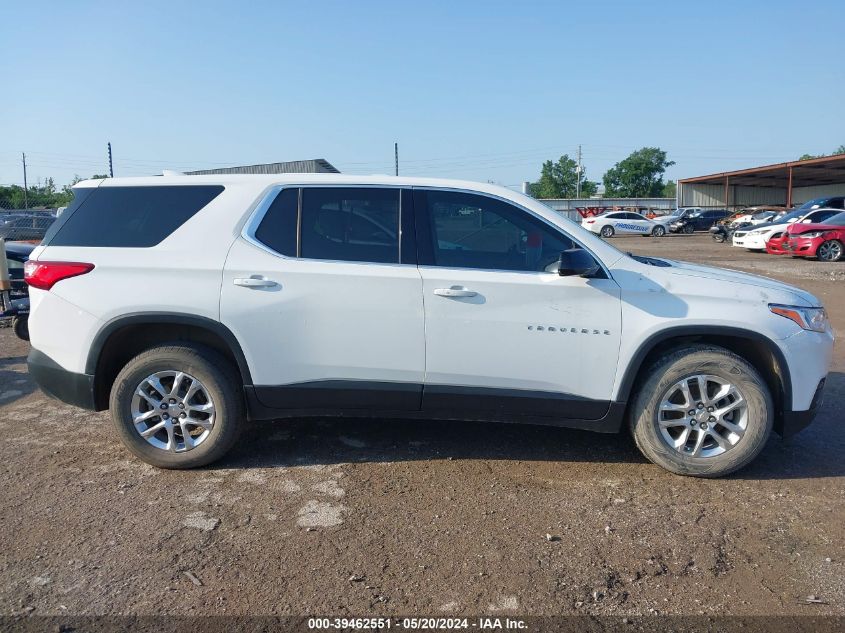 2020 Chevrolet Traverse Fwd Ls VIN: 1GNERFKW2LJ135955 Lot: 39462551