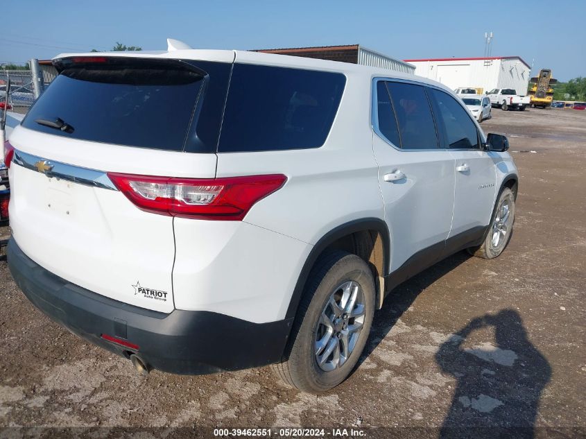 2020 Chevrolet Traverse Fwd Ls VIN: 1GNERFKW2LJ135955 Lot: 39462551