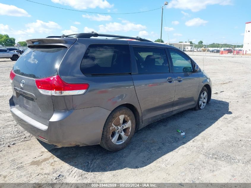 2011 Toyota Sienna Le V6 VIN: 5TDKK3DC5BS014081 Lot: 39462559