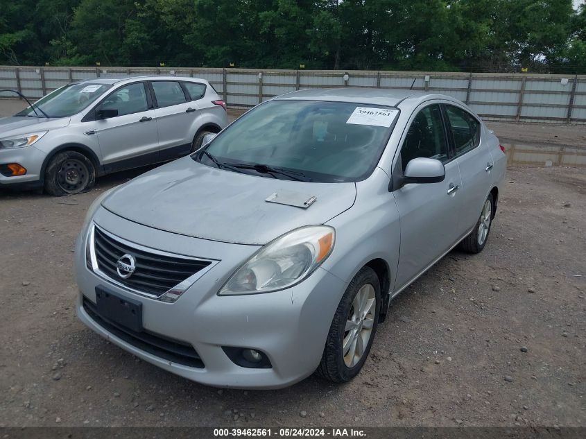 2014 Nissan Versa S/S Plus/Sv/Sl VIN: 3N1CN7AP0EL801074 Lot: 39462561