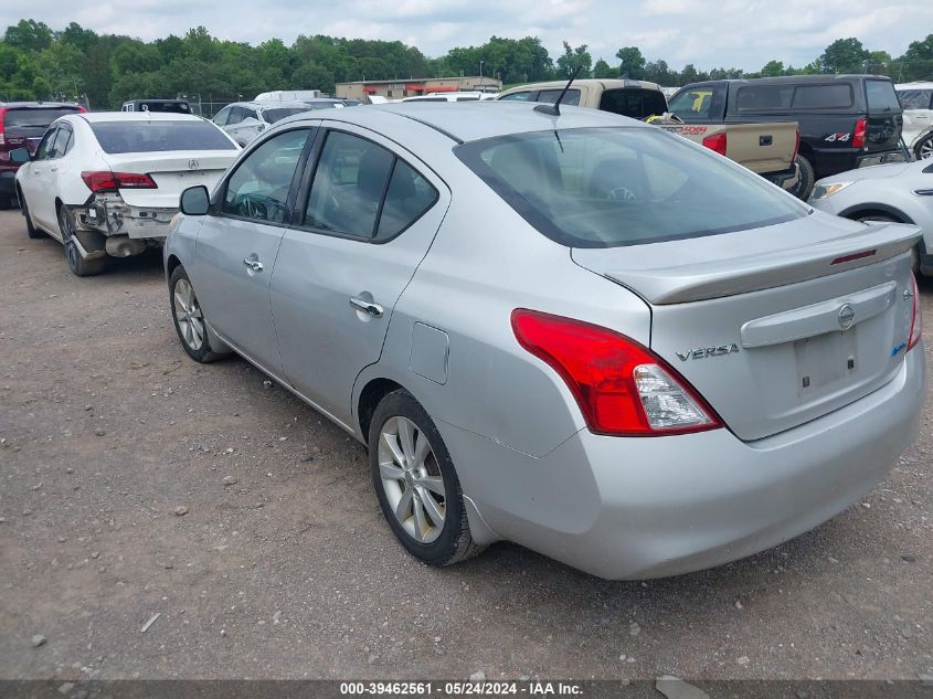 2014 Nissan Versa S/S Plus/Sv/Sl VIN: 3N1CN7AP0EL801074 Lot: 39462561