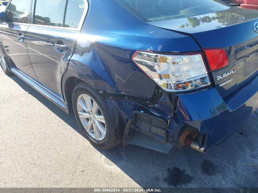 2011 Subaru Legacy 2.5I Premium VIN: 4S3BMBG65B3214843 Lot: 39462574