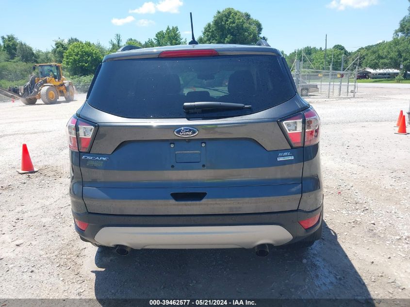 2018 Ford Escape Sel VIN: 1FMCU0HD4JUA33095 Lot: 39462577