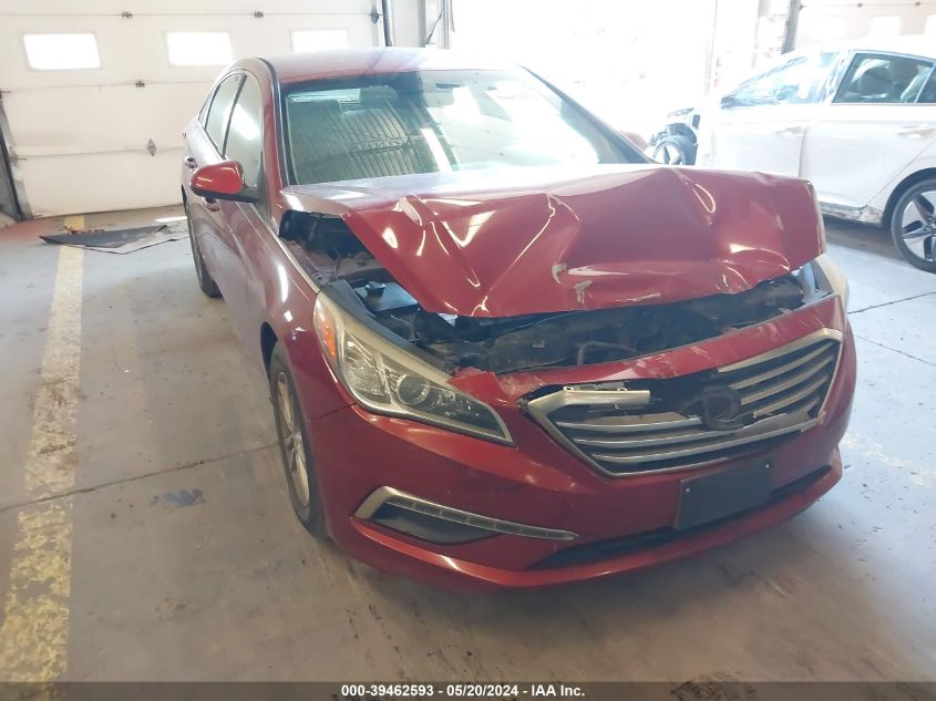 2015 Hyundai Sonata Se VIN: 5NPE24AF7FH001748 Lot: 39462593