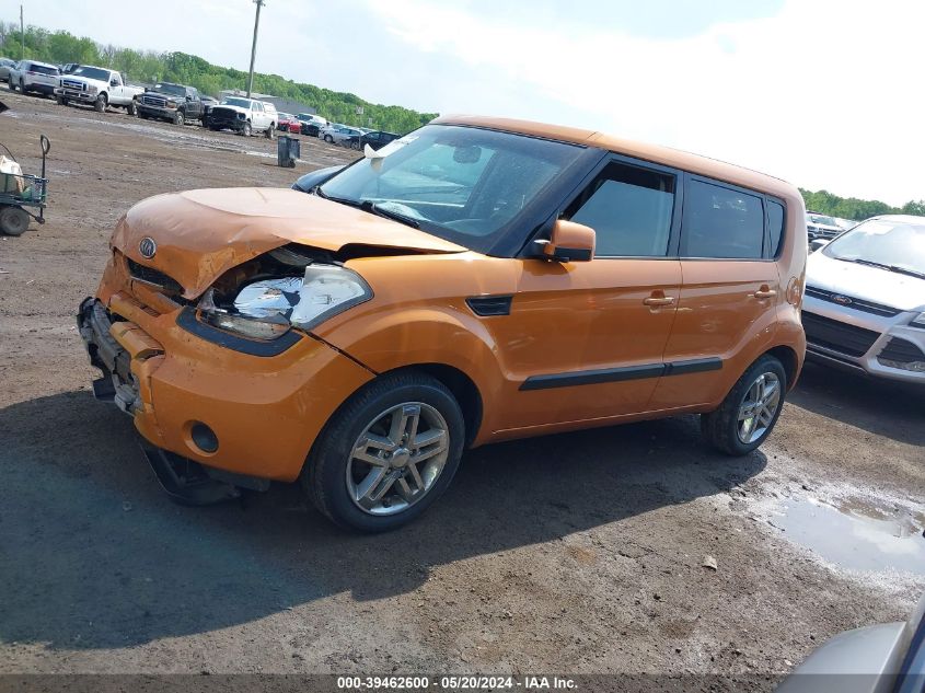 2011 Kia Soul + VIN: KNDJT2A22B7317716 Lot: 39462600