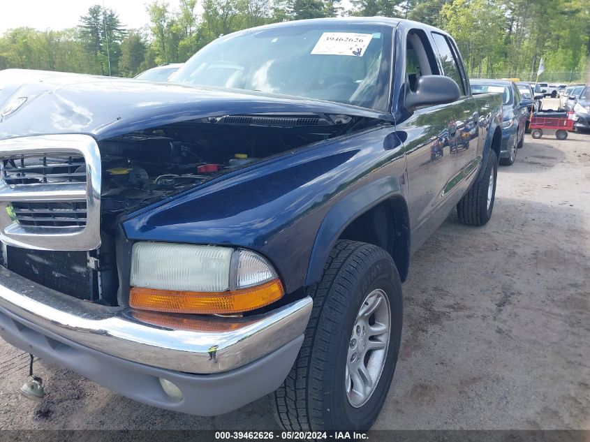 2004 Dodge Dakota Slt VIN: 1D7HG48N84S534076 Lot: 39462626