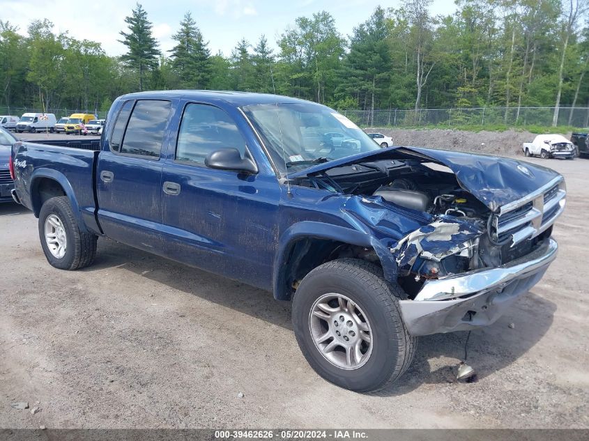 2004 Dodge Dakota Slt VIN: 1D7HG48N84S534076 Lot: 39462626