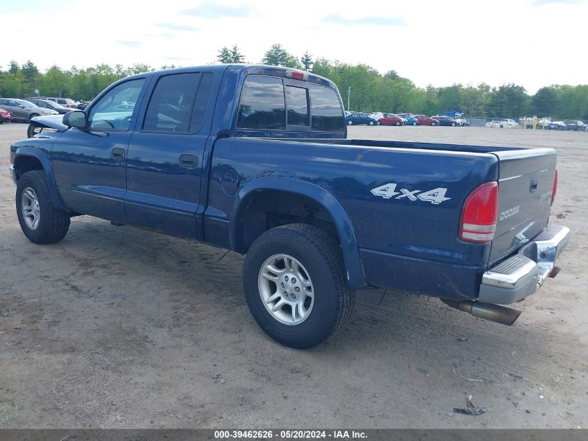 2004 Dodge Dakota Slt VIN: 1D7HG48N84S534076 Lot: 39462626