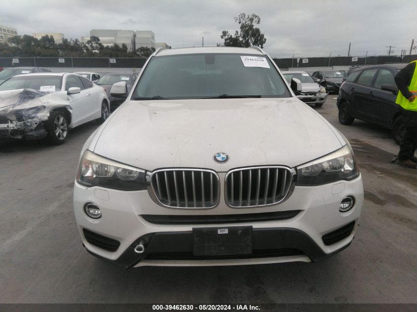 2016 BMW X3 xDrive28D VIN: 5UXWY3C58G0N87648 Lot: 39462630