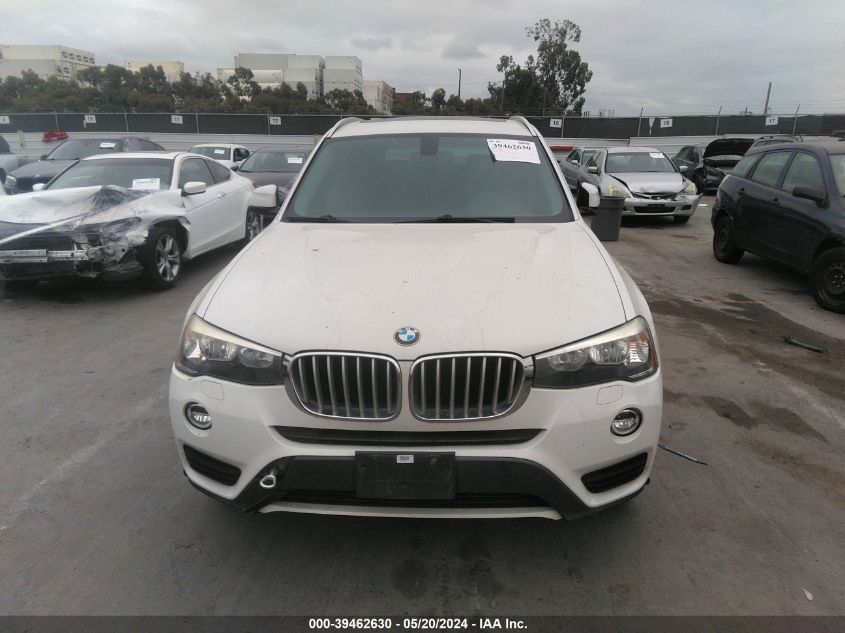 2016 BMW X3 xDrive28D VIN: 5UXWY3C58G0N87648 Lot: 39462630