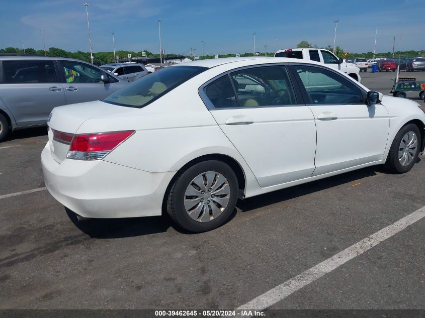 2012 Honda Accord 2.4 Lx VIN: 1HGCP2F30CA236928 Lot: 39462645