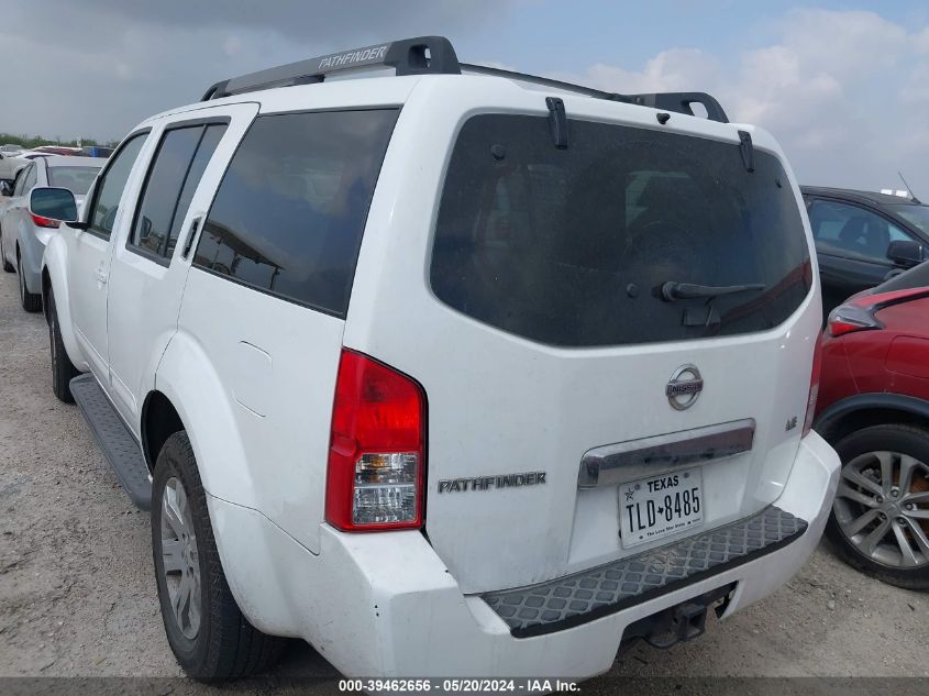 2006 Nissan Pathfinder Le VIN: 5N1AR18W26C648547 Lot: 39462656