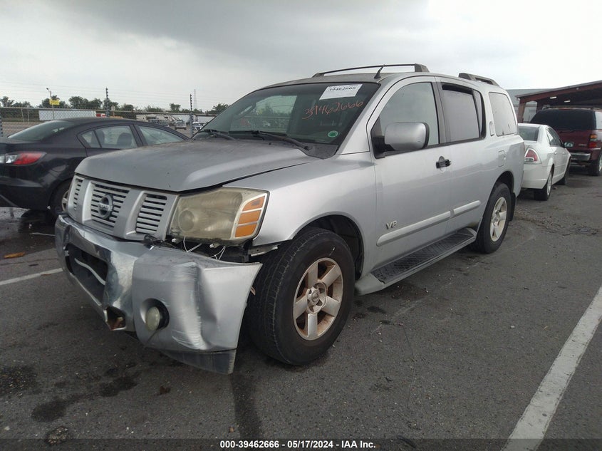 2007 Nissan Armada Se VIN: 5N1BA08A17N720984 Lot: 39462666