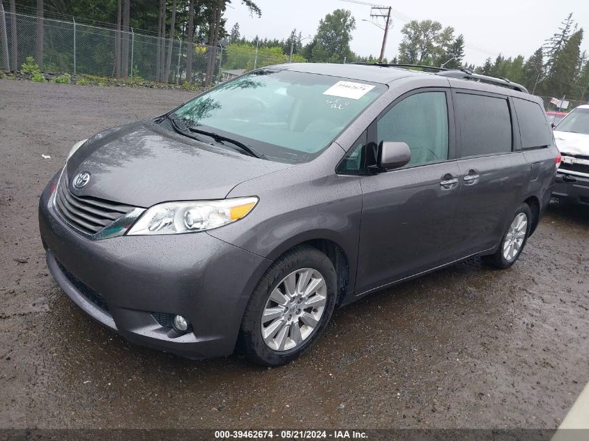 2011 Toyota Sienna Xle VIN: 5TDDK3DC5BS007222 Lot: 39462674